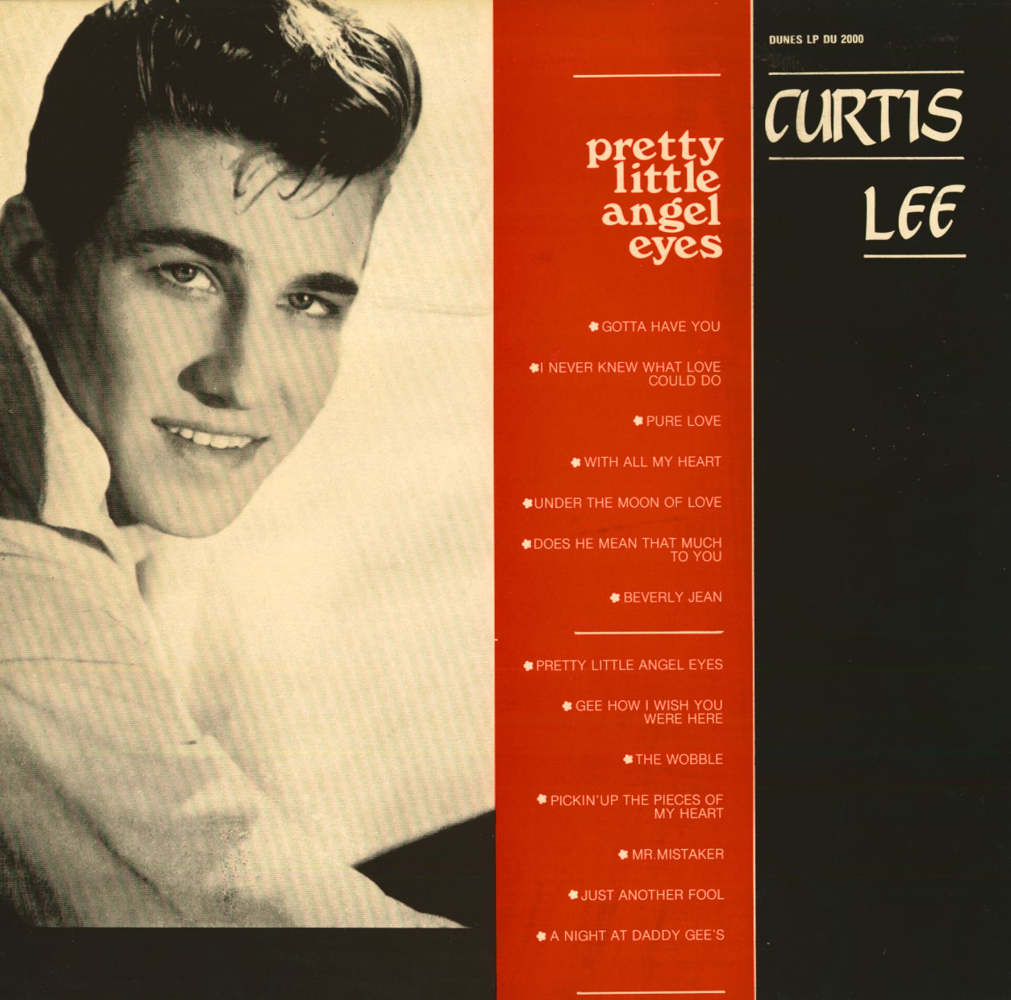 <b>Curtis Lee</b> - Pretty Little Angel Eyes - Vinyl Rock &amp; Roll - lpdu2000