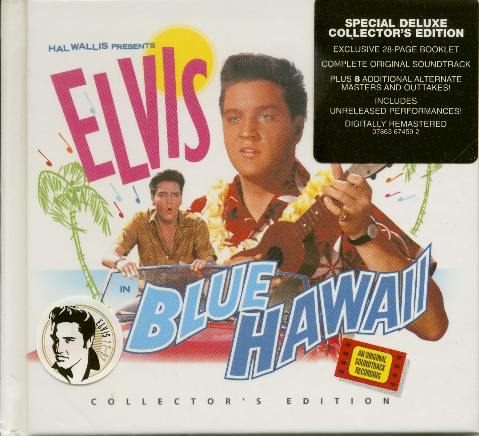 Elvis Presley Elvis Blue Lp Collectors Edition 52